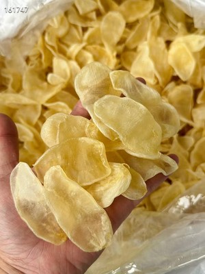 白花胶本港100头左右足干泡发有弹性爽口弹牙不腥熬夜鱼尾纹斑纹