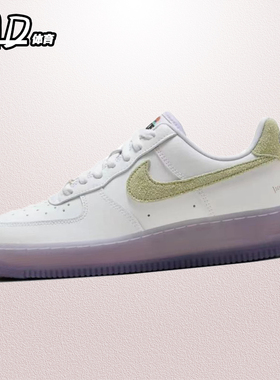 耐克NIKE Air Force1 Low空军一号AF1灰紫女子低帮板鞋HF5719-139