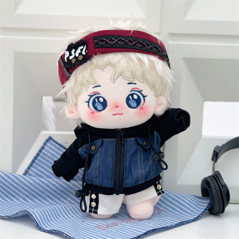 名侦探学院石凯棉花娃娃毛绒玩偶