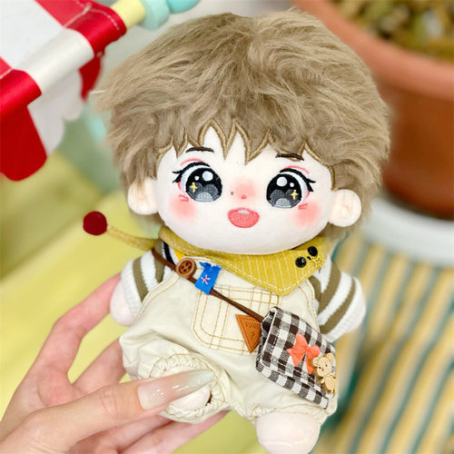 20cm韩维辰波多哩棉花娃娃正品