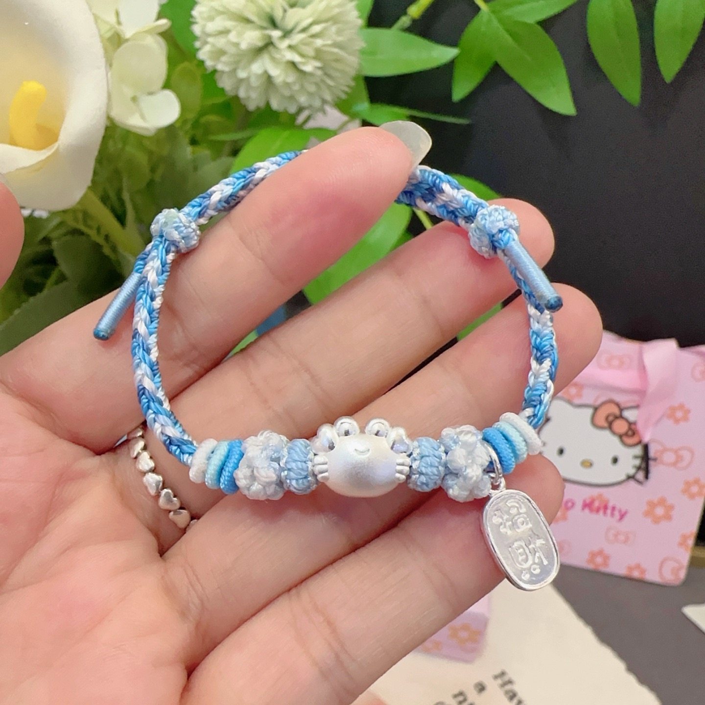 足银999 招财纳福螃蟹手绳女有钳花转运珠手串3D硬银小螃蟹送礼物,饰品/流行首饰/时尚饰品新,银饰配件,淘宝优惠券,粉丝福利购,淘宝优惠卷