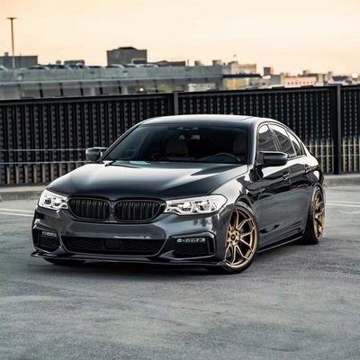 宝马5系G30碳纤维前唇 宝马5系碳纤维前唇 宝马5系前唇 5系改装