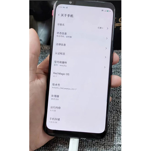 內(nèi)外顯示觸摸屏原裝 適用于努比亞紅魔3 NX629J手機屏幕總成