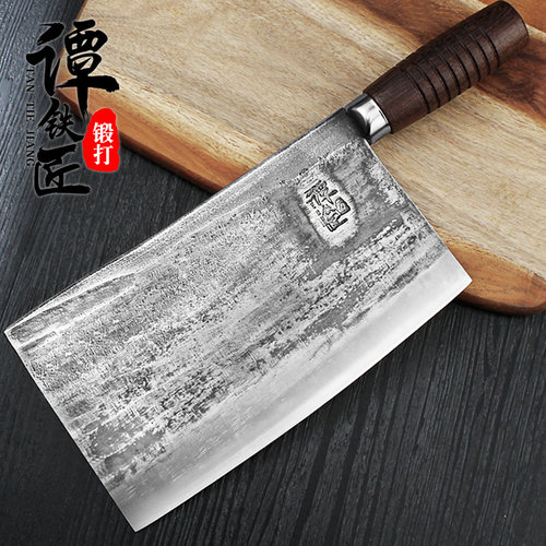 纯手工锻打老式斩切两用刀