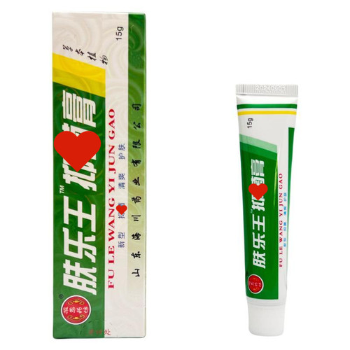 报恩药坊肤乐王霜剂皮肤外用草本乳膏15g  C