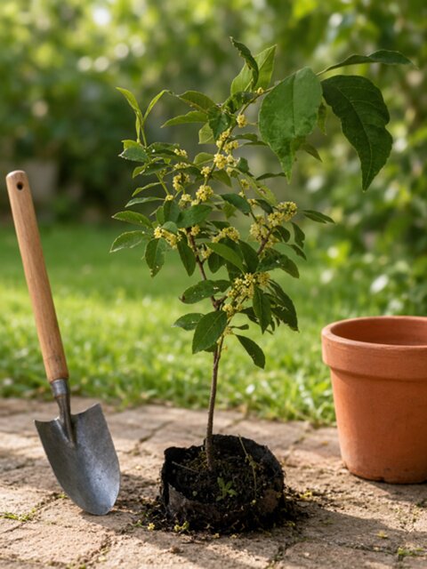 北美冬青公树授粉雄株盆栽绿植庭院树苗耐寒易成活阳台办公桌