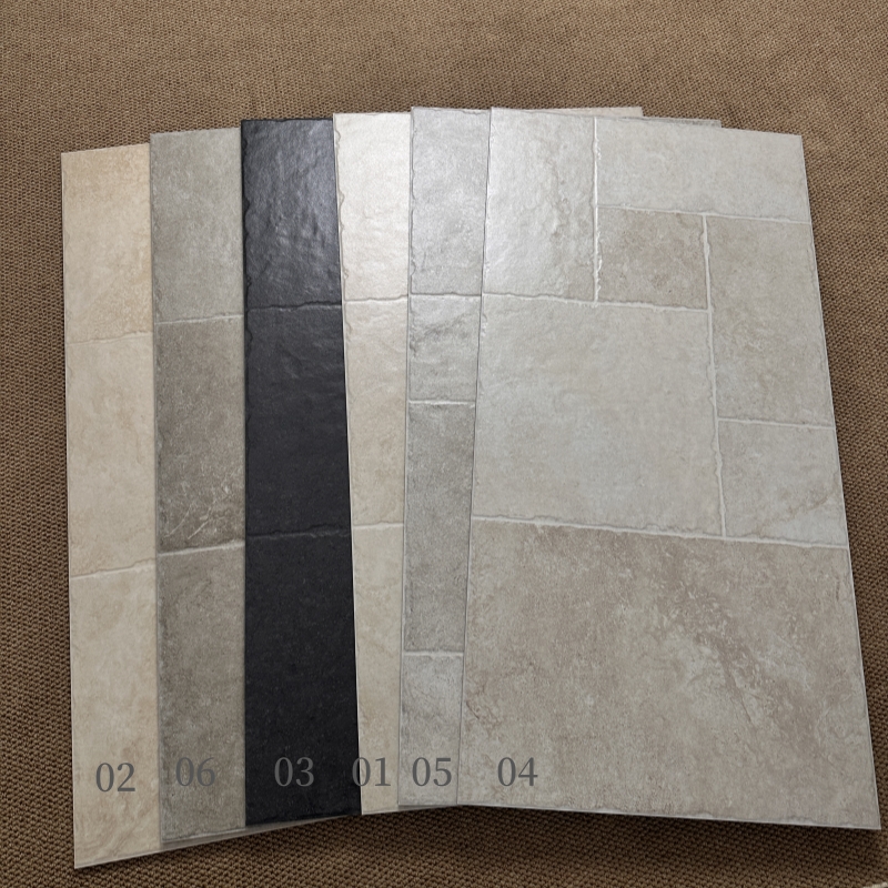 户外露台古堡拼莱姆石瓷砖