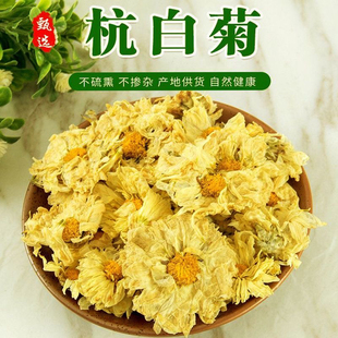 正品杭白菊中药材菊花茶浙江杭州桐乡朵菊花药用散装白菊正宗泡茶