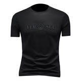 2025夏季新款丝光棉短袖t恤男士潮流休闲圆领半袖上衣26027P75，男装T恤，钱塘6036（原3026）