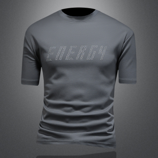 T恤男 圆领微阔短袖 跑量款 钱塘6036 P45 2026夏季 货号6620 新款