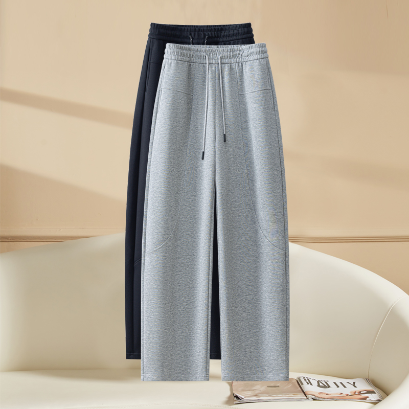 百搭高腰弯刀裤女秋冬季2025新款