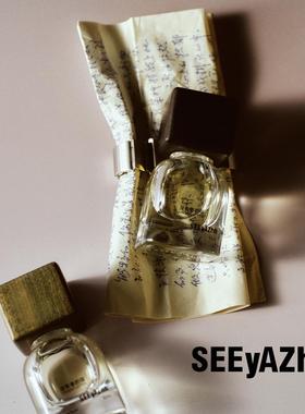 SEEyAZhh 中性木质香水 没有寄的信 旧信纸淡蓝色墨水香 高级小众