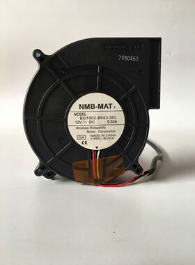 原装NMB鼓风扇BG1002-B043-V0L 12V 0.53A 三线 投影机风扇