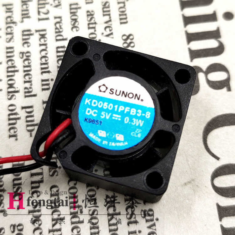 原装建准2cm厘米 2010超静音5V 0.3W KD0501PFB3-8微型小散热风扇
