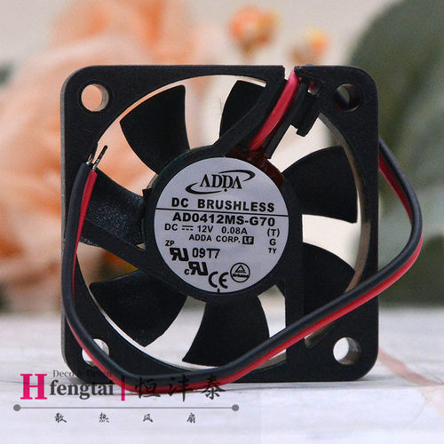 台湾协喜ADDA AD0412MS-G70 4010 4cm 12V 0.08A 超静音显卡风扇