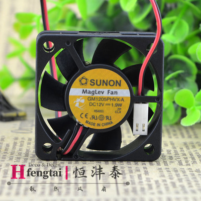原装 建准 SUNON 5015 12V 1.9W GM1205PHVX-A 液压服务器风扇