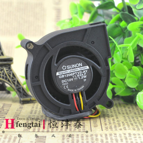 建准SUNON GB1206PTV2-AY 6020 6CM 12V 1.7W 投影机涡轮风扇