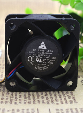 原装台达 DELL P/N:N6JYH-A00 AUB0512MD 12V 0.11A 戴尔散热风扇