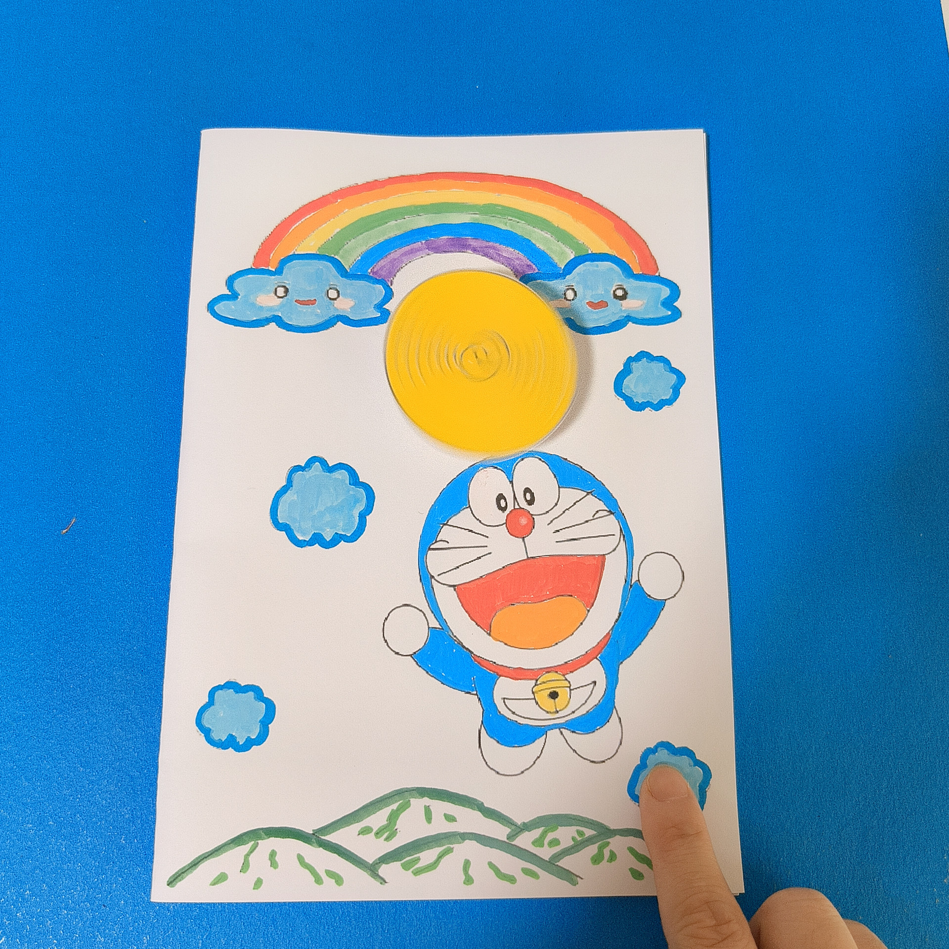 哆啦A梦纸电路 DIY创意纸电路小学生幼儿园实验制作材料包手工