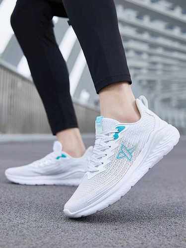 透气氢风科技夏季减震单网特步