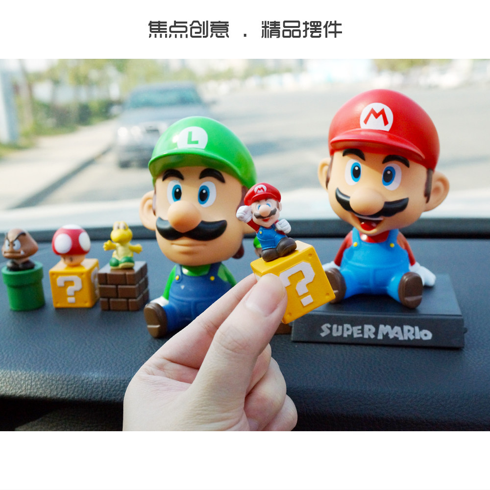 Figurine manga en PVC super Mario - Ref 2699383 Image 3