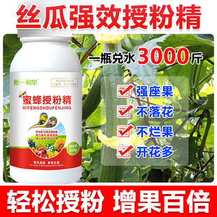 丝瓜座果灵丝瓜强力授粉保花保果防落果防裂丝瓜坐果灵丝瓜授粉药