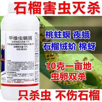 石榴专用杀虫剂石榴杀虫剂石榴杀虫药桃蛀螟棉蚜龟蜡蚧害虫通杀