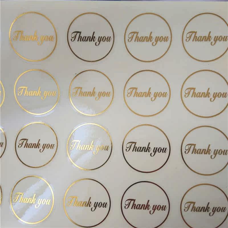 不干胶蛋糕贴纸透明贴 烫金圆形标贴封口PVC现货谢谢惠顾现货3c|msdalam kategori adat peribadi/Design Services/DIY, bekalan pembungkusan adat, pita pembungkusan/pelekat/tag - dari Buy2taobao.com untuk memberikan perkhidmatan ejen Taobao profesional membeli