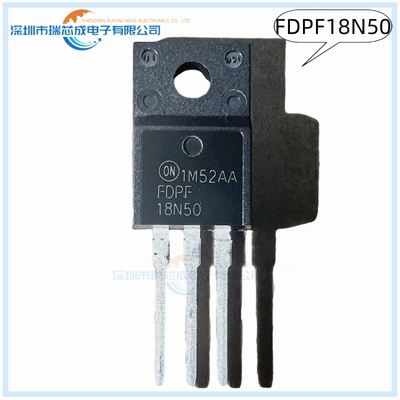 FDPF18N50  TO-220 人气MOS场效应管 分立半导体 集成电路 模拟IC