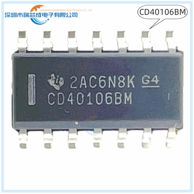 CD40106BM SOP-14 人气逻辑门和反相器 集成电路 原装正品芯片