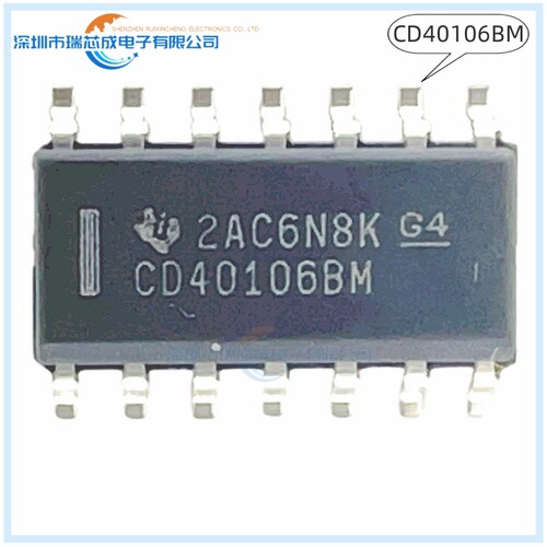 CD40106BM SOP-14 人气逻辑门和反相器 集成电路 原装正品芯片