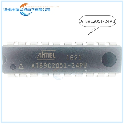 AT89C2051-24PU DIP-20 人气单片机(MCU/MPU/SOC) 原装正品芯片