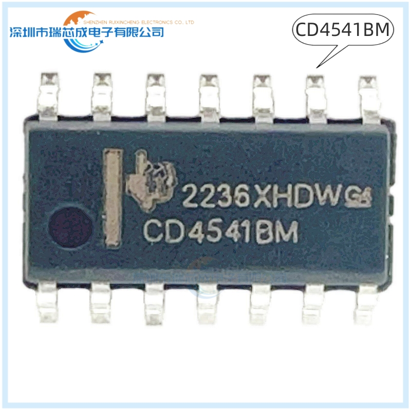 CD4541BM SOP-14 人气 可编程定时器和振荡器 时钟/定时 全新国产
