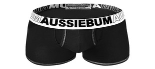 AussieBum 2025新款男士平角裤棉舒适弹力四角内裤双层囊袋平角裤