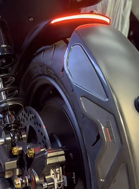 适用小牛MQIL/U2/U+九号机械师/F90/C90 带灯前段通用 后盾挡泥板