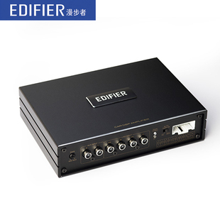 漫步者DA580汽车音响改装 车载无损功放功率放大6路输出DSP处理器