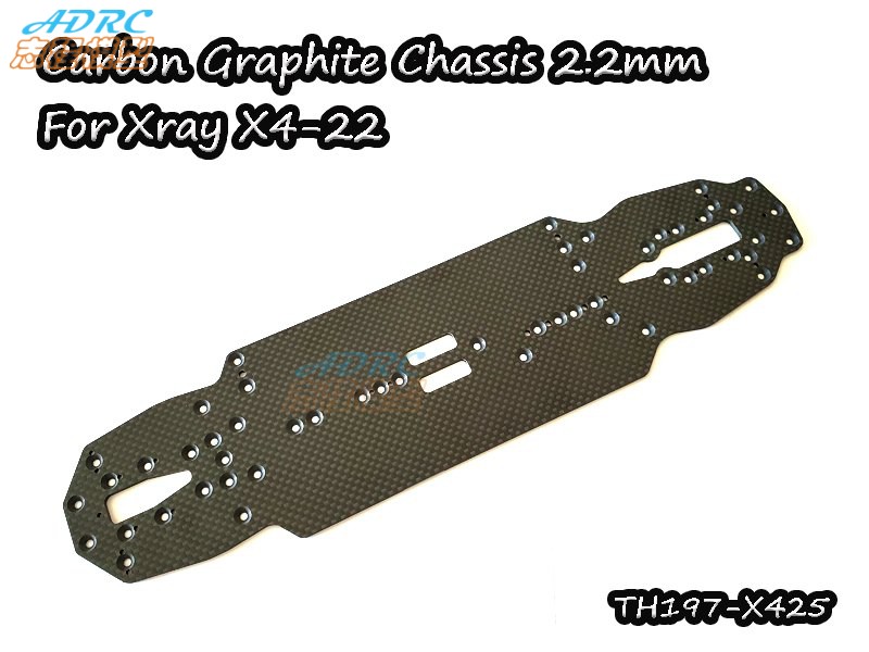 VIGOR出品 Xray X4碳纤维底板底盘 2.2mm TH197-X425