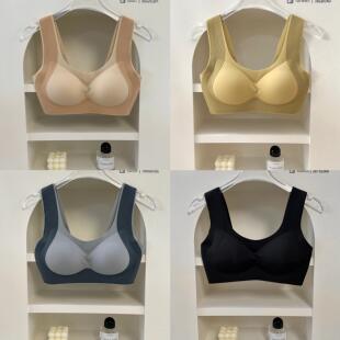 拍2包邮！女士微塑提拉衣W型软支撑无痕女士文胸 聚拢上托收侧乳
