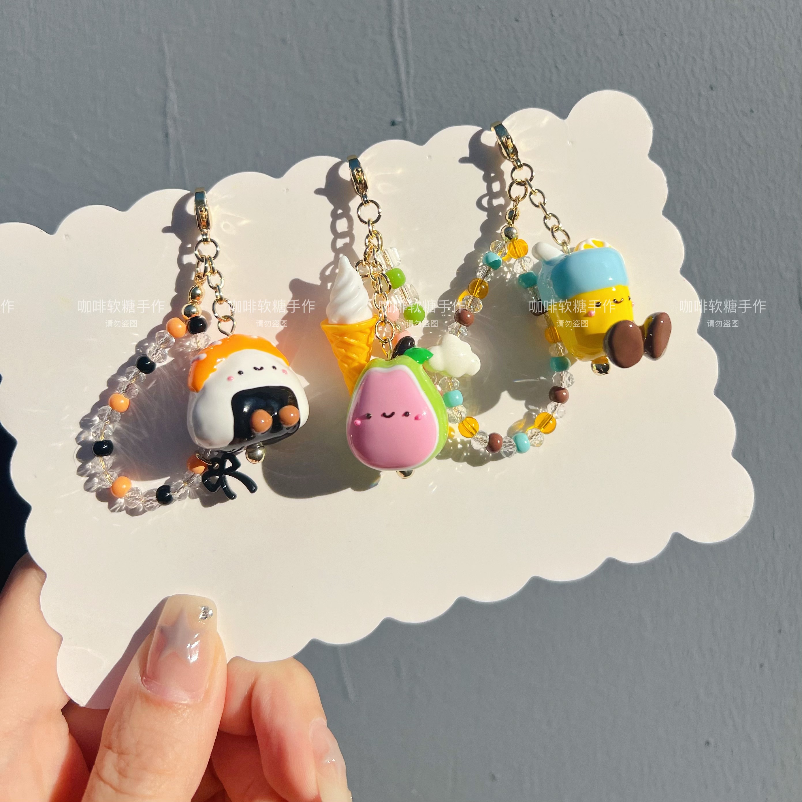 咖啡软糖手作 jc系列 包挂件 原创设计 请勿盗图