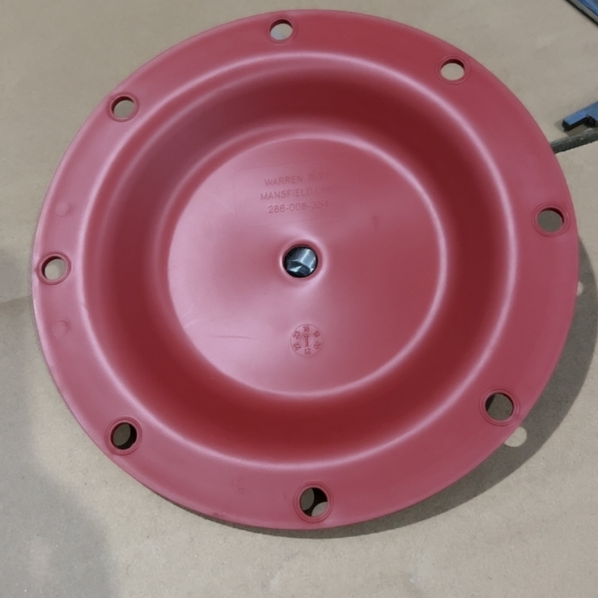 胜百德隔膜泵配件 1寸泵红胶隔膜片 286-008-354山道橡胶膜片包邮