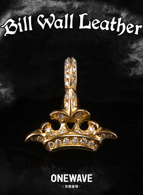 BillWallLeather18k金钻皇冠