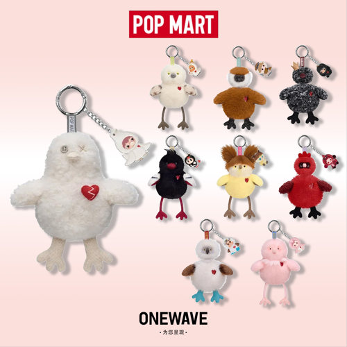 【官方新品】POPMART泡泡玛特DearBirds系列香氛挂件盲盒礼物
