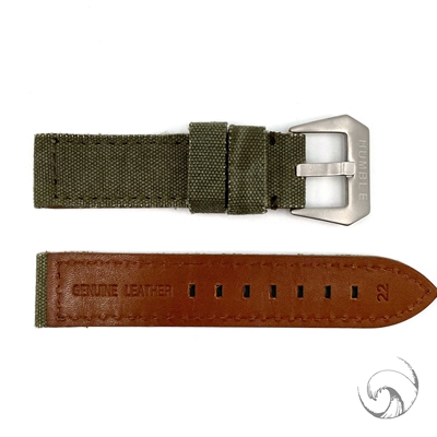 【国内现货】HUMBLE WATCH STRAPE军绿表带表扣 军布手表配件男女