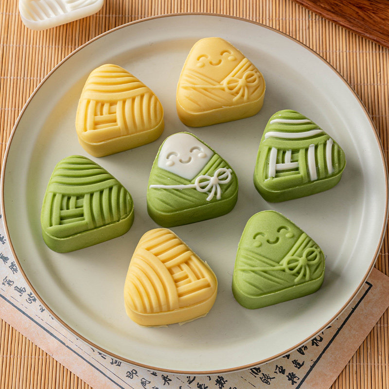 粽子绿豆糕模具手压式月饼冰皮点食品级新款磨家用花30g造型端午
