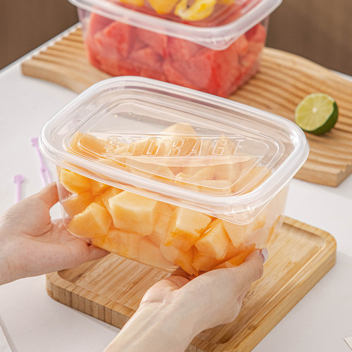一次性餐盒水果打包盒保鲜饭食品级分装野餐便当炉带盖保鲜露营