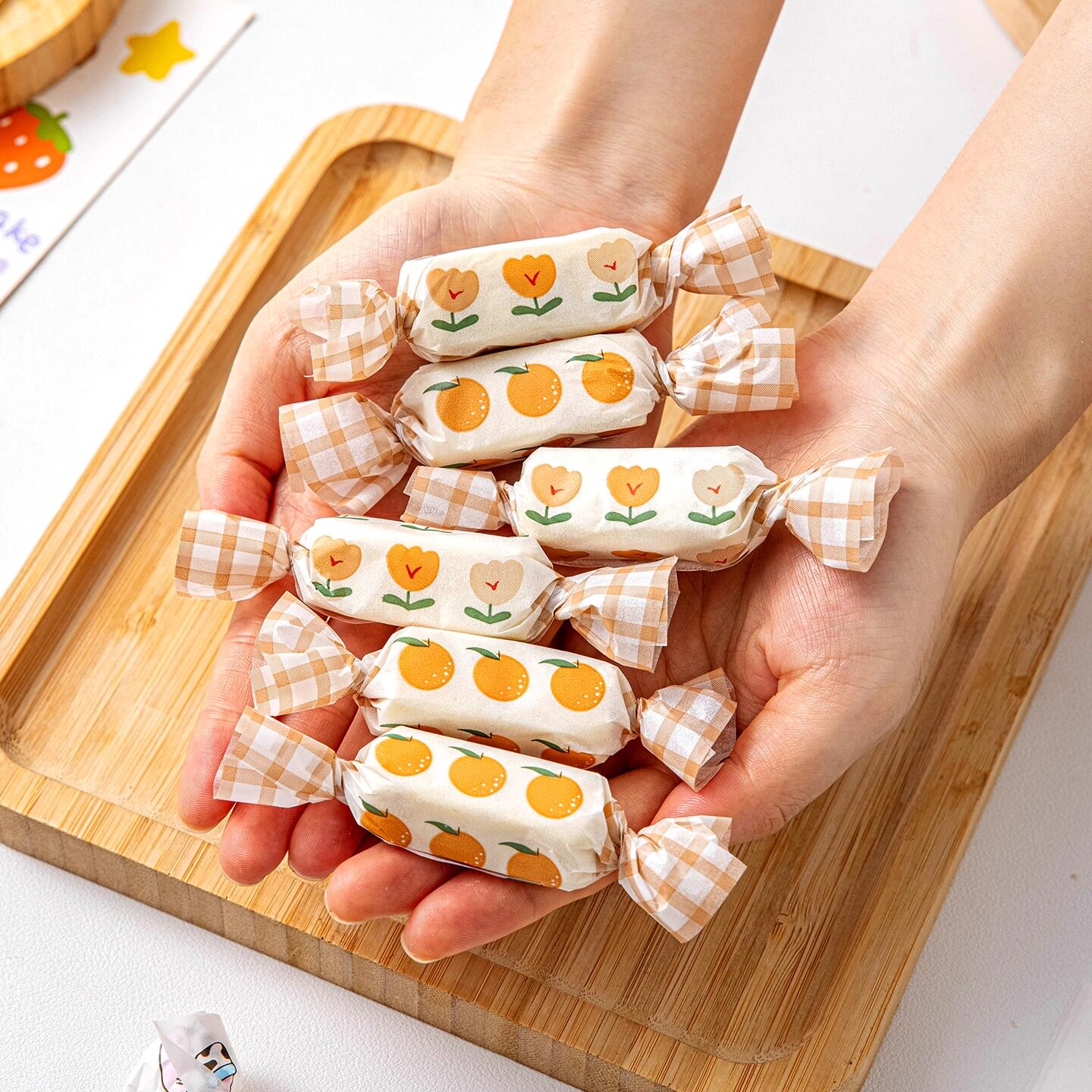 牛轧糖包装纸袋太妃扎机封雪花酥糖果小子软杂过新年2026糯米专用