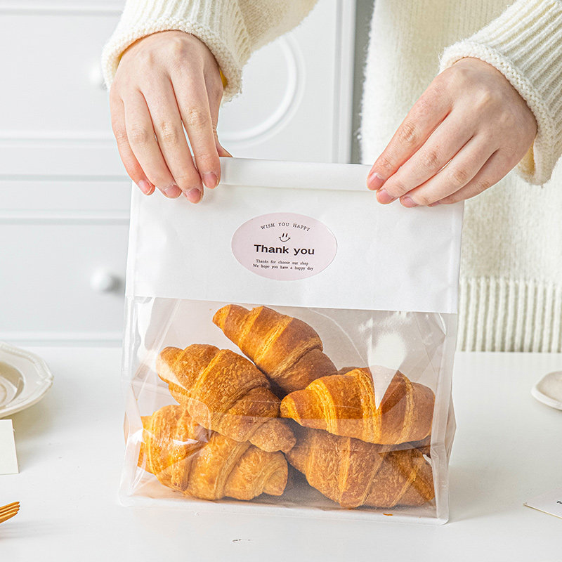 面包包装袋自封食品级250g4克吐司饼干雪花酥牛轧糖果礼品打的子