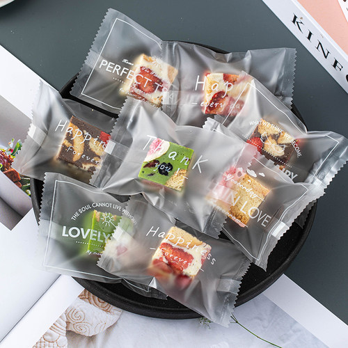 雪花酥包装袋新款机封饼干