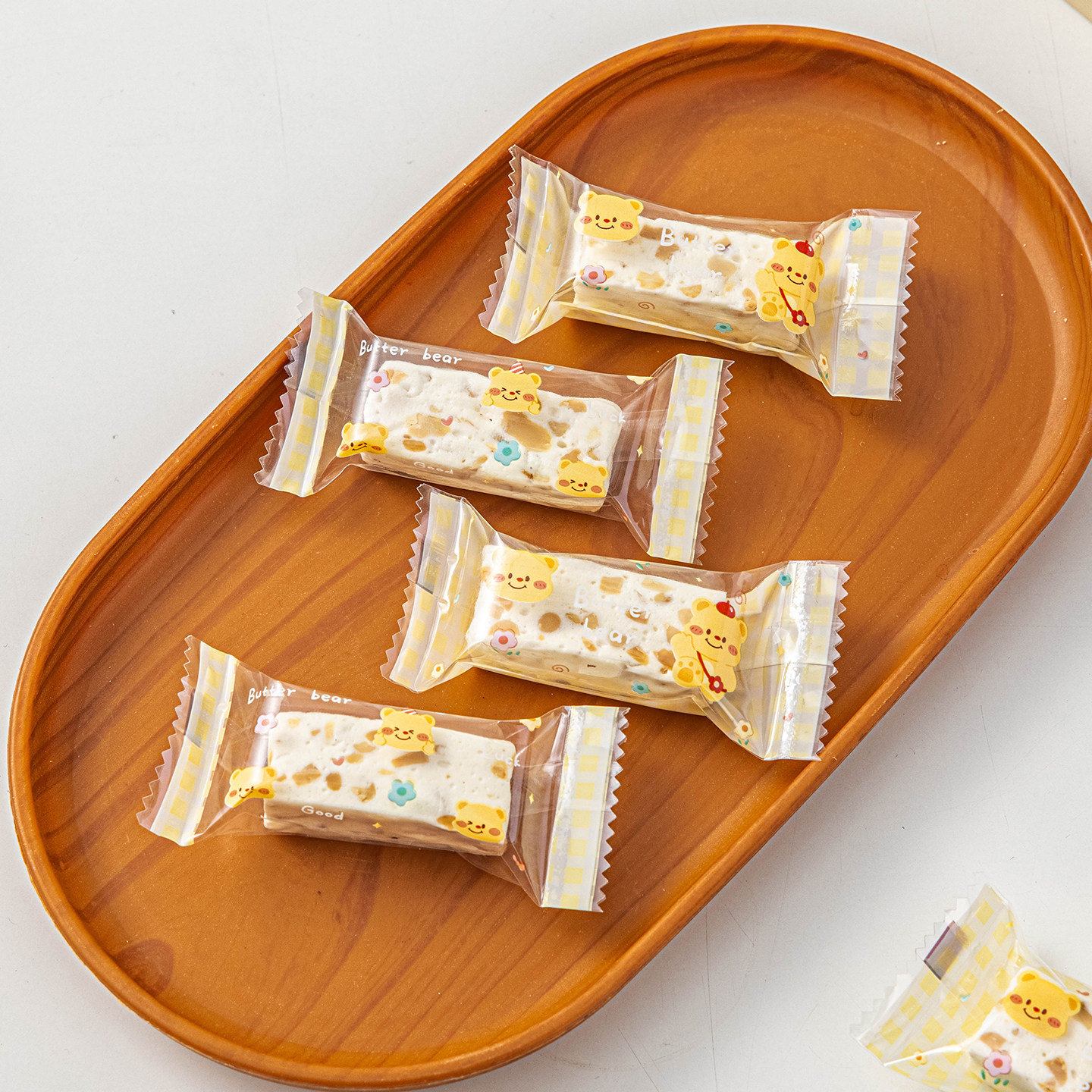 牛轧糖包装袋子太妃扎糖纸专用机封雪花酥奶糕糖果饼干透明单独小