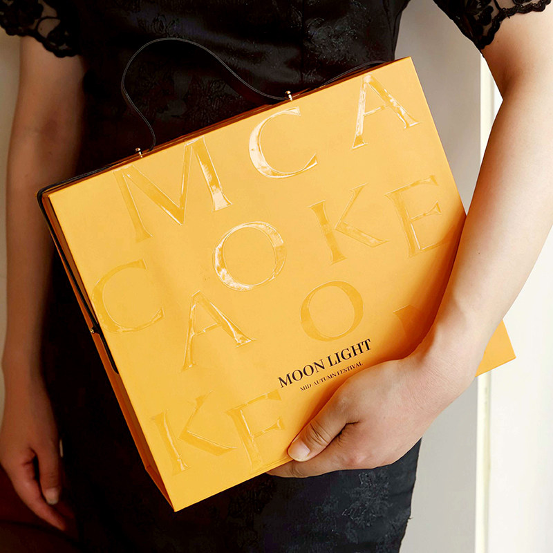 月饼礼盒装包装子空中秋节6粒轻奢流心送礼高2026新款级定制8高档